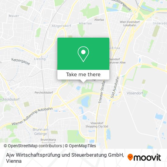 Ajw Wirtschaftsprüfung und Steuerberatung GmbH map