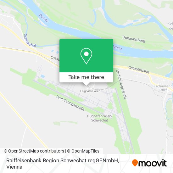 Raiffeisenbank Region Schwechat regGENmbH map