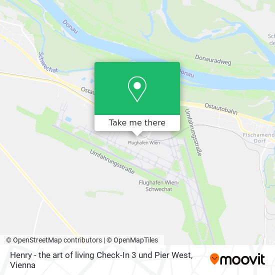 Henry - the art of living Check-In 3 und Pier West map