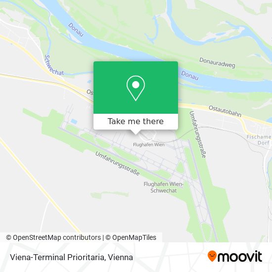 Viena-Terminal Prioritaria map