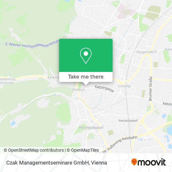 Czak Managementseminare GmbH map