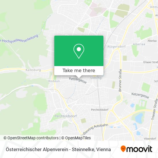 Österreichischer Alpenverein - Steinnelke map