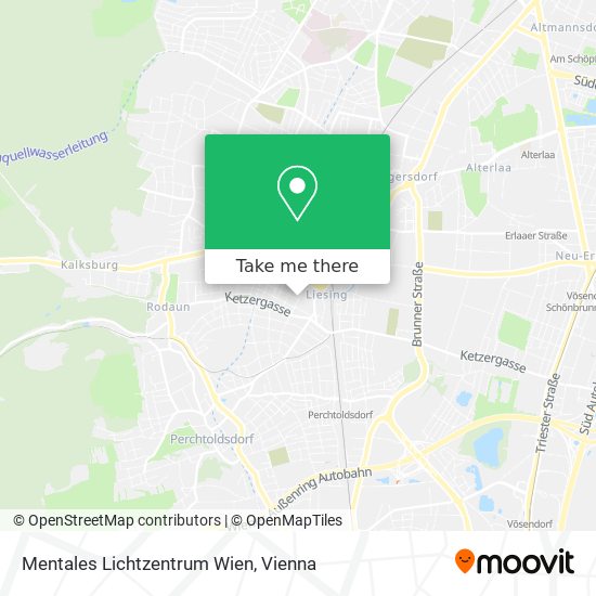 Mentales Lichtzentrum Wien map