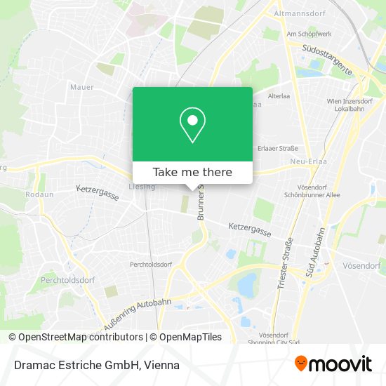 Dramac Estriche GmbH map