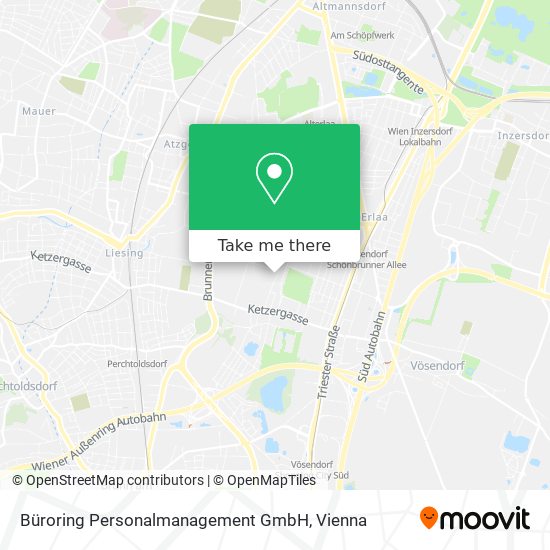 Büroring Personalmanagement GmbH map