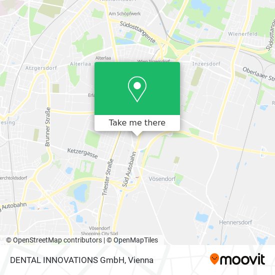 DENTAL INNOVATIONS GmbH map