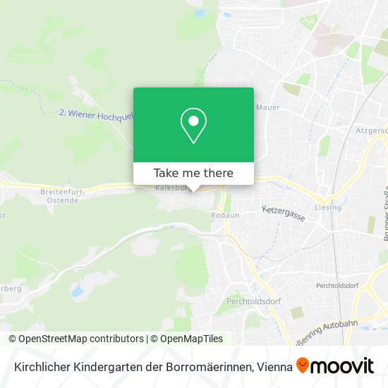 Kirchlicher Kindergarten der Borromäerinnen map