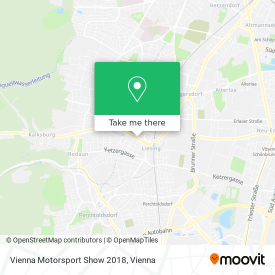 Vienna Motorsport Show 2018 map