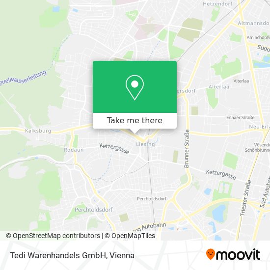 Tedi Warenhandels GmbH map