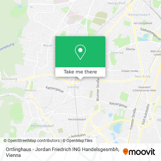 Ortlinghaus - Jordan Friedrich ING Handelsgesmbh map