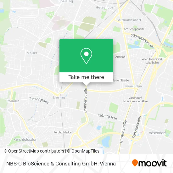 NBS-C BioScience & Consulting GmbH map