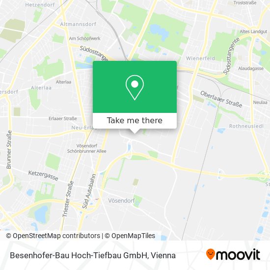 Besenhofer-Bau Hoch-Tiefbau GmbH map