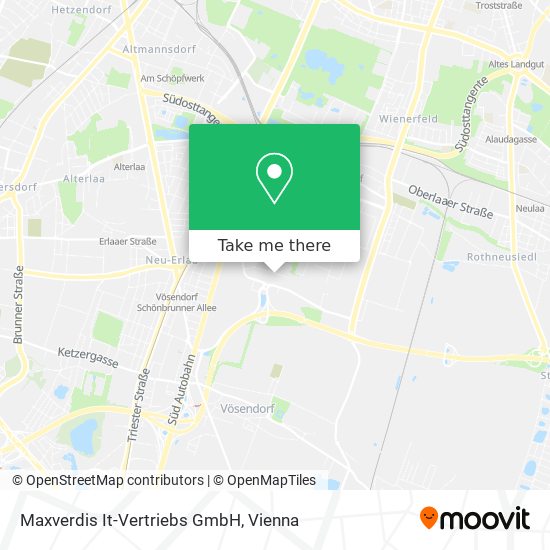 Maxverdis It-Vertriebs GmbH map