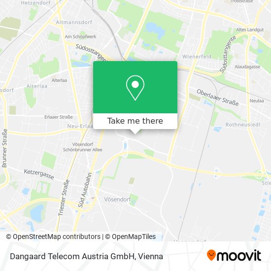 Dangaard Telecom Austria GmbH map