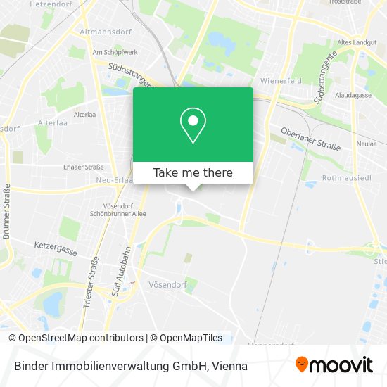 Binder Immobilienverwaltung GmbH map