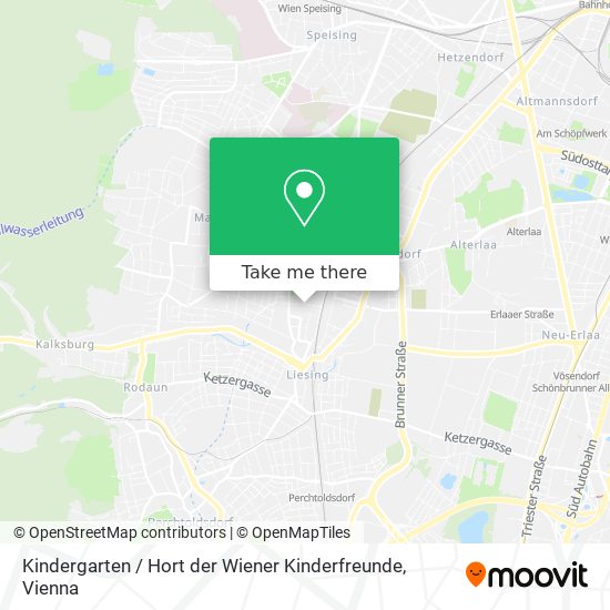 Kindergarten / Hort der Wiener Kinderfreunde map