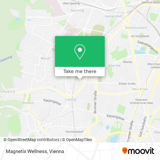 Magnetix Wellness map