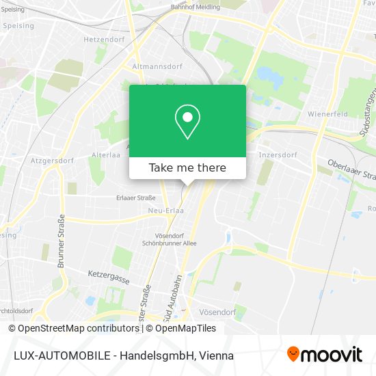 LUX-AUTOMOBILE - HandelsgmbH map