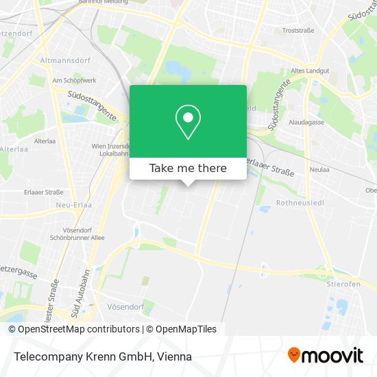 Telecompany Krenn GmbH map
