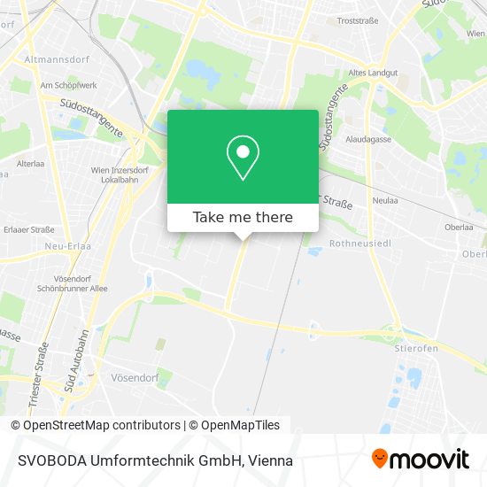 SVOBODA Umformtechnik GmbH map