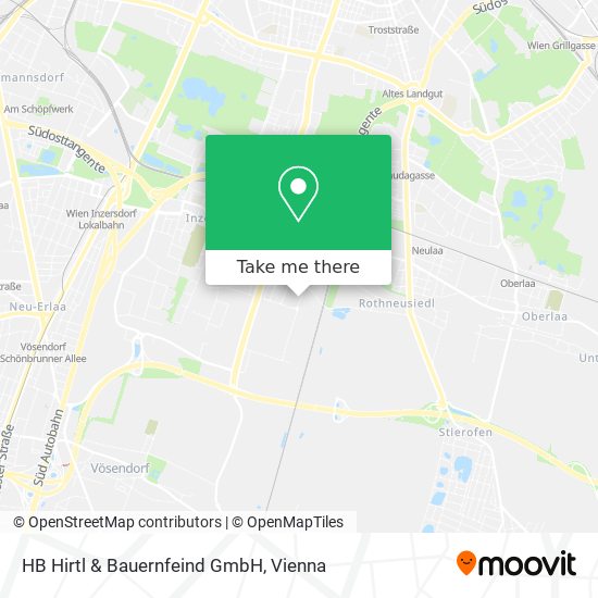 HB Hirtl & Bauernfeind GmbH map