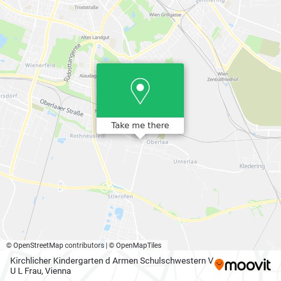 Kirchlicher Kindergarten d Armen Schulschwestern V U L Frau map