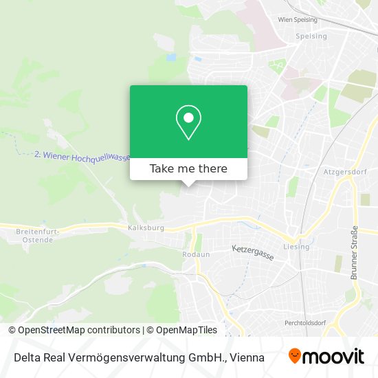 Delta Real Vermögensverwaltung GmbH. map