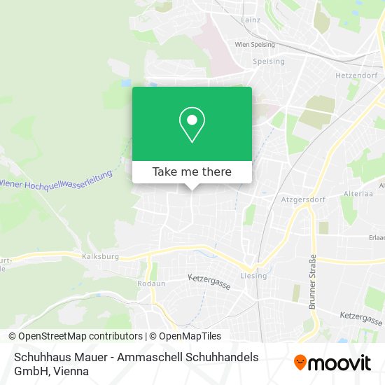Schuhhaus Mauer - Ammaschell Schuhhandels GmbH map