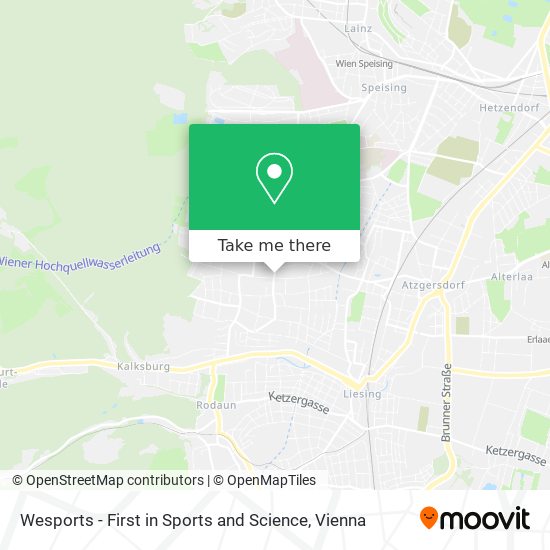 Wesports - First in Sports and Science map