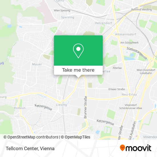 Tellcom Center map