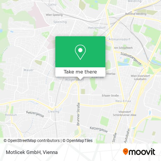 Motlicek GmbH map