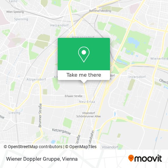 Wiener Doppler Gruppe map