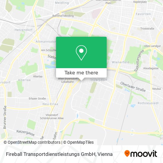 Fireball Transportdienstleistungs GmbH map
