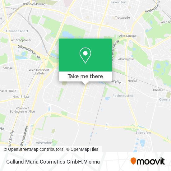 Galland Maria Cosmetics GmbH map