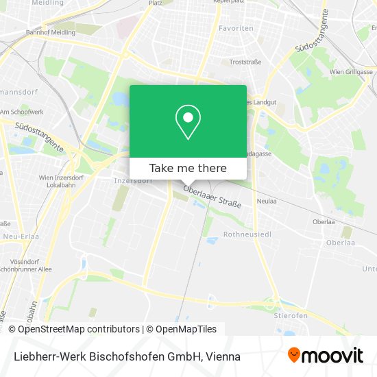 Liebherr-Werk Bischofshofen GmbH map