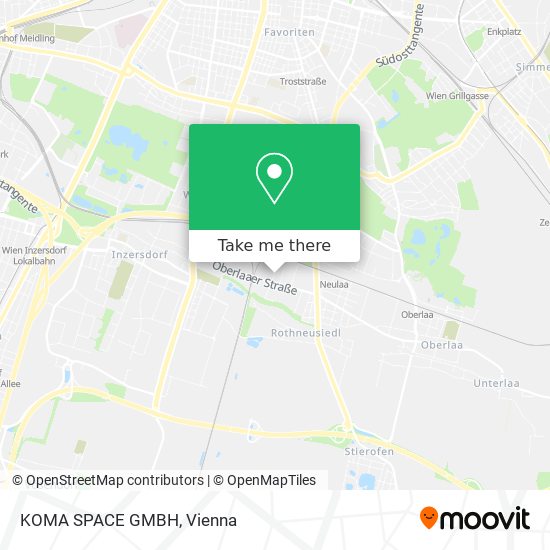 KOMA SPACE GMBH map