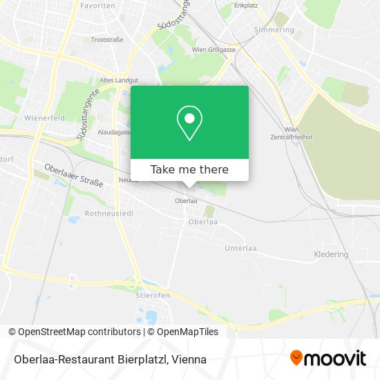 Oberlaa-Restaurant Bierplatzl map