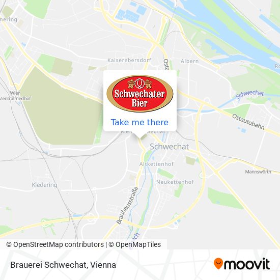 Brauerei Schwechat map