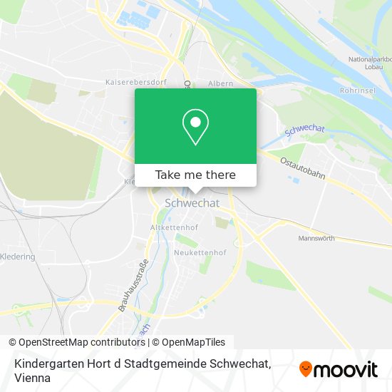 Kindergarten Hort d Stadtgemeinde Schwechat map