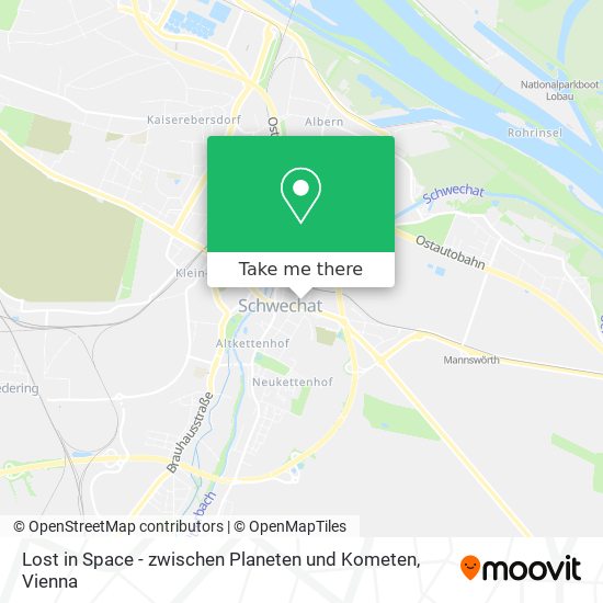 Lost in Space - zwischen Planeten und Kometen map