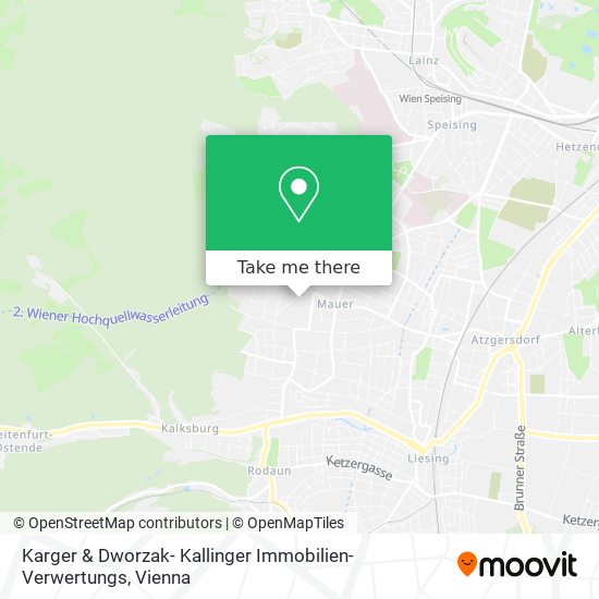 Karger & Dworzak- Kallinger Immobilien- Verwertungs map