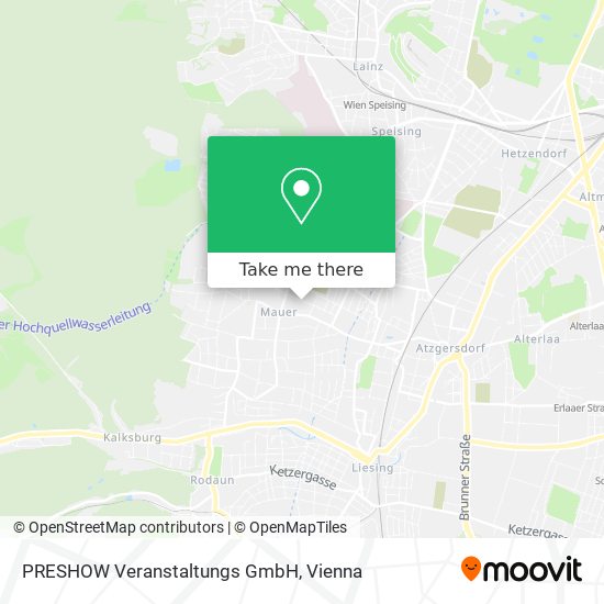 PRESHOW Veranstaltungs GmbH map