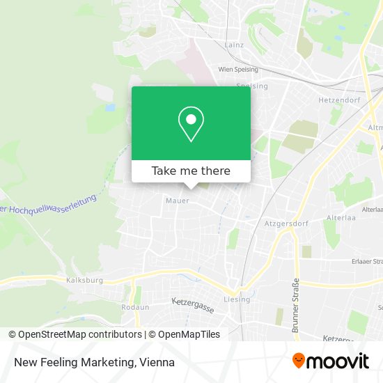 New Feeling Marketing map