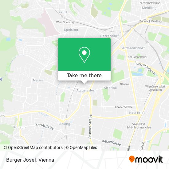 Burger Josef map