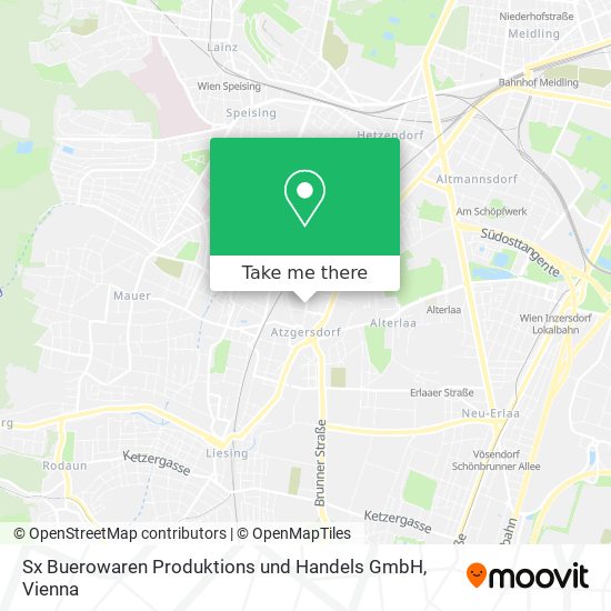 Sx Buerowaren Produktions und Handels GmbH map