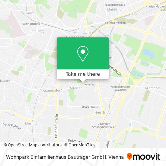 Wohnpark Einfamilienhaus Bauträger GmbH map