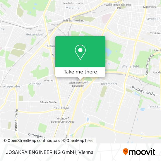 JOSAKRA ENGINEERING GmbH map