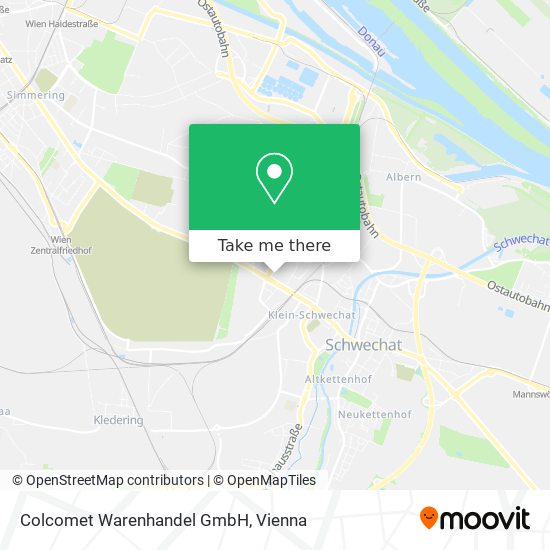 Colcomet Warenhandel GmbH map