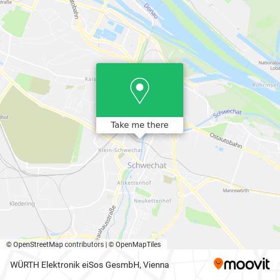 WÜRTH Elektronik eiSos GesmbH map