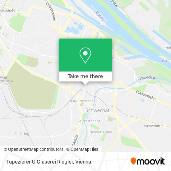 Tapezierer U Glaserei Riegler map